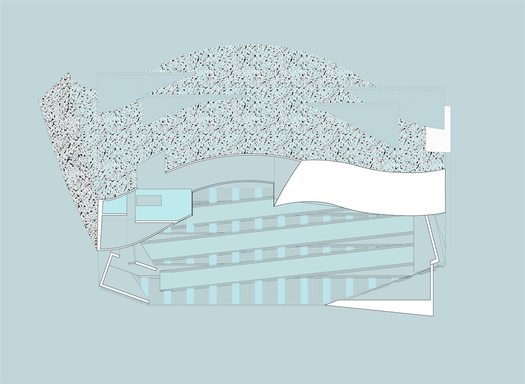 Final model composite section drawing